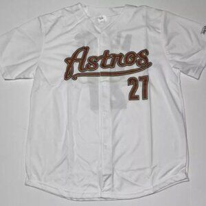 Altuve Astros SGA 2010s White Replica Jersey 8/16/2024 In Hand Rookie Era